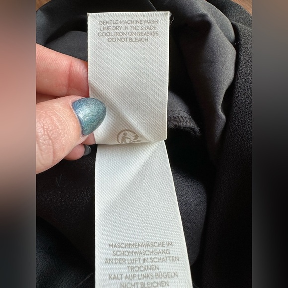 Boden Romilly Black Tie Waist V-Neck Jumpsuit black size 4P - Picture 5 of 9